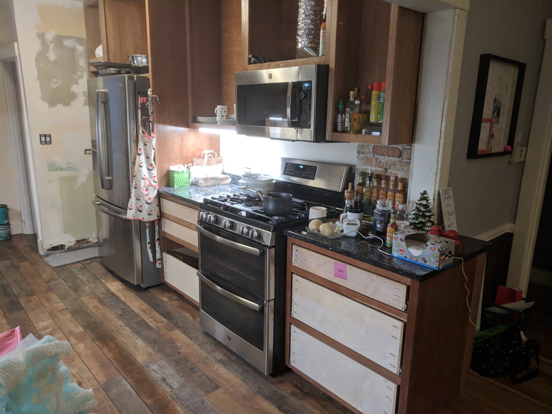 Illustration for article titled Small bit of progress in the kitchen
